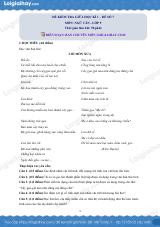 Đề thi giữa kì 1 Văn 9 - Đề số 7